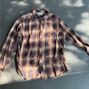 Billabong Men’s Long Sleeve Button Down, Size M